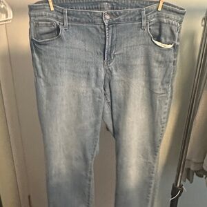 Old Navy Light Blue Straight Leg Jeans